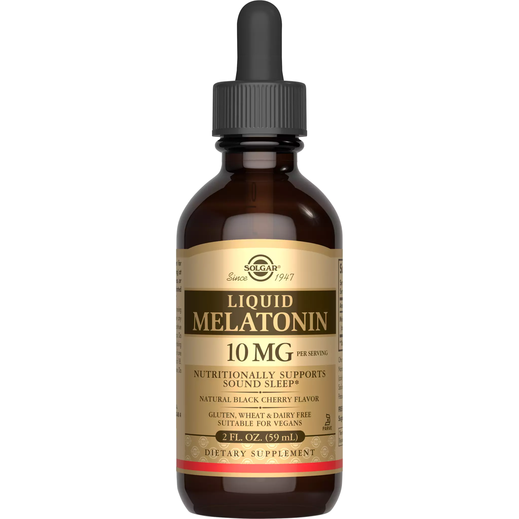 Solgar - Melatonin 10 mg liq Black Cher