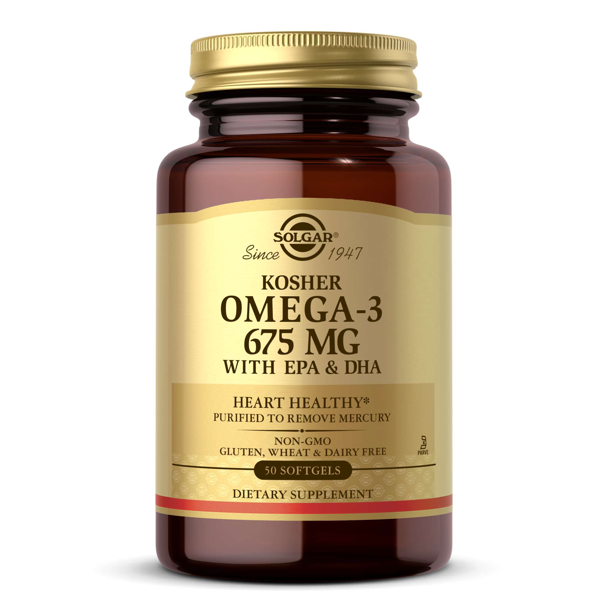 Solgar - Omega 3 675 mg Kosher softgel