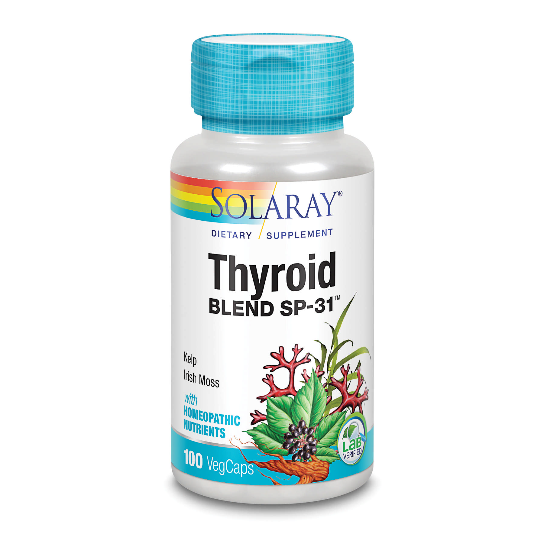 Solaray - Thyroid Kelp Blend Sp26