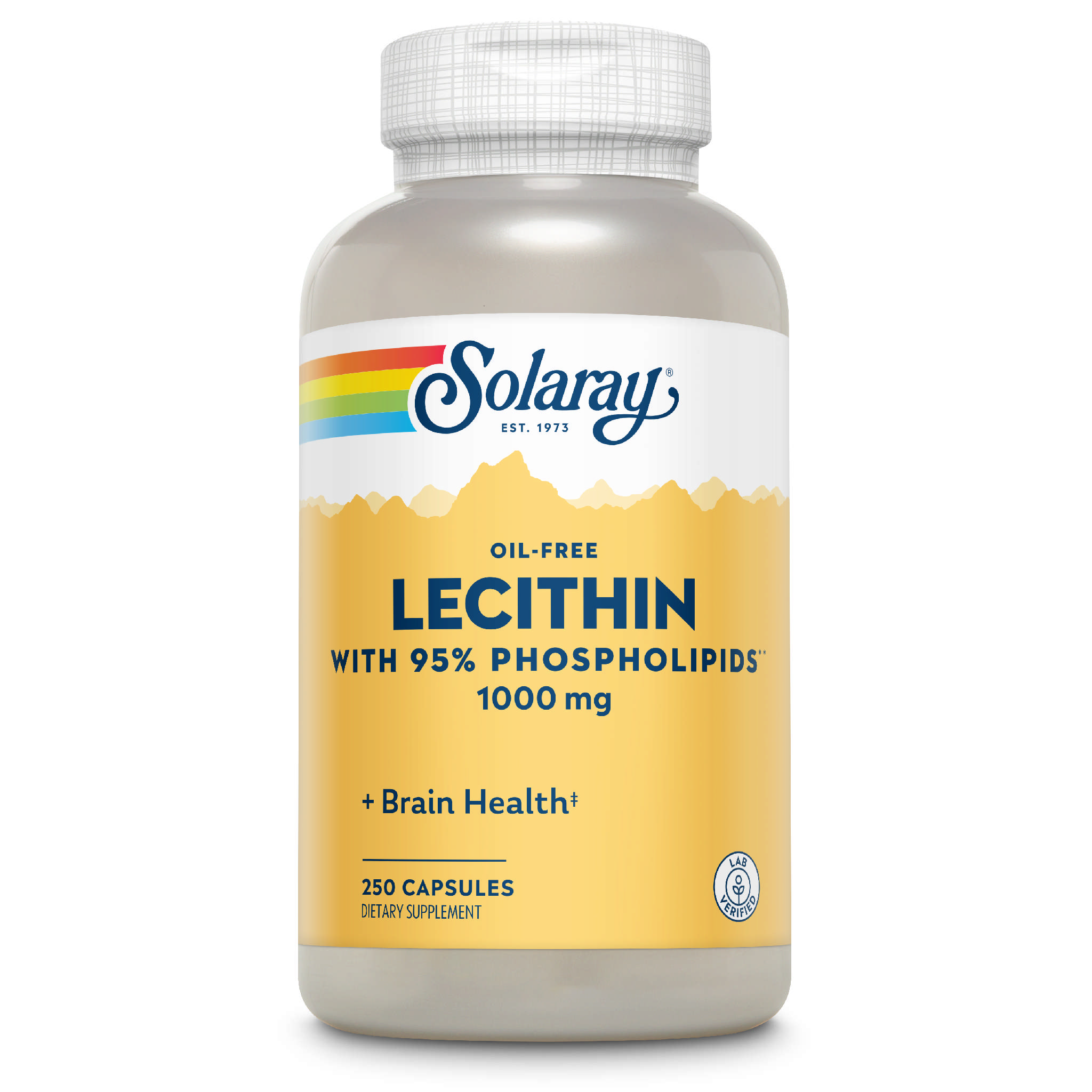 Solaray - Lecithin Oil Free cap