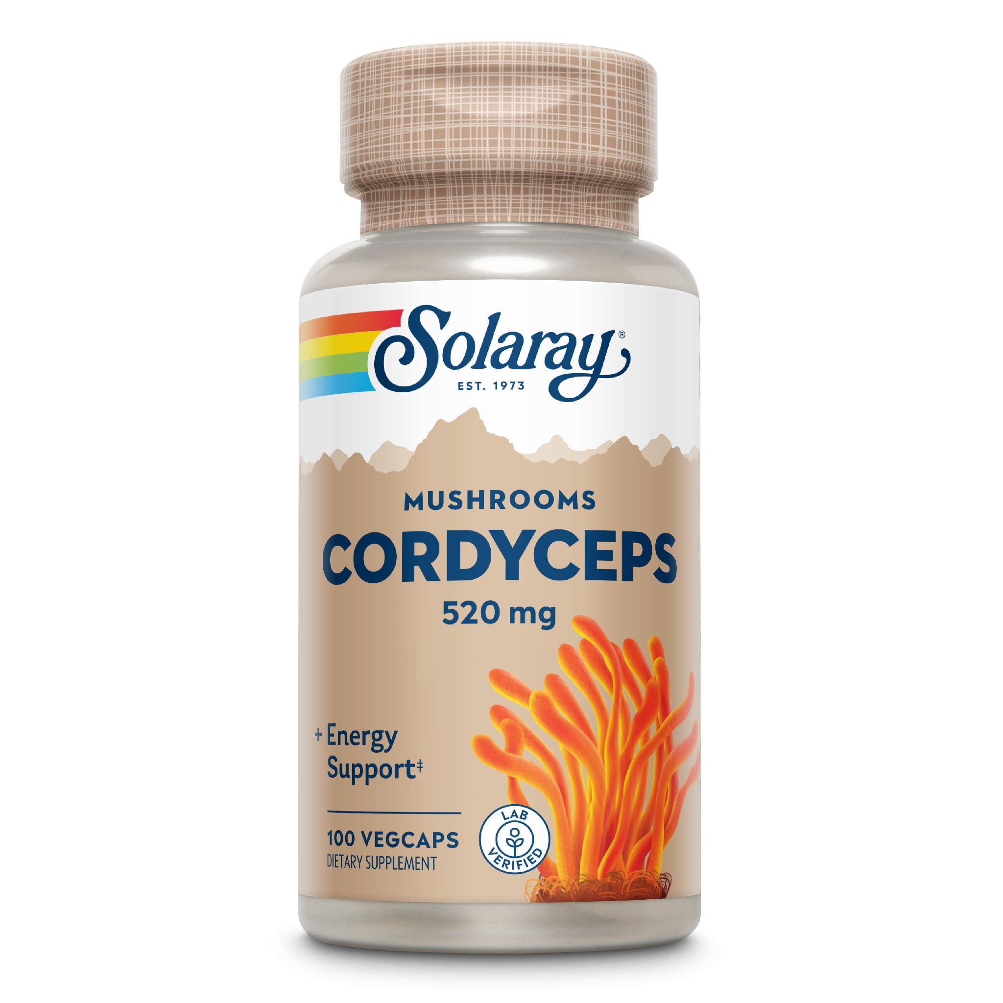 Solaray - Cordyceps 520 mg