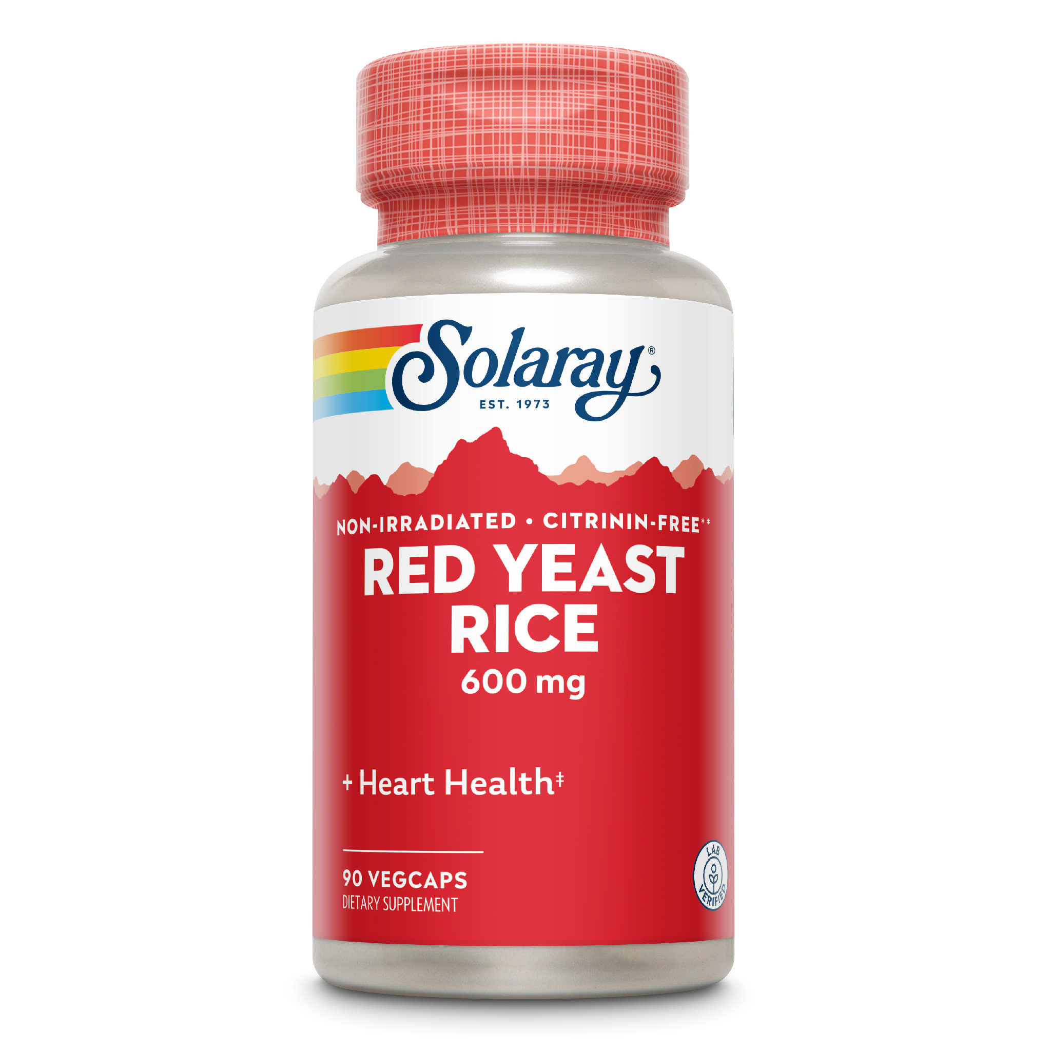 Solaray - Red Yeast Rice 600 mg
