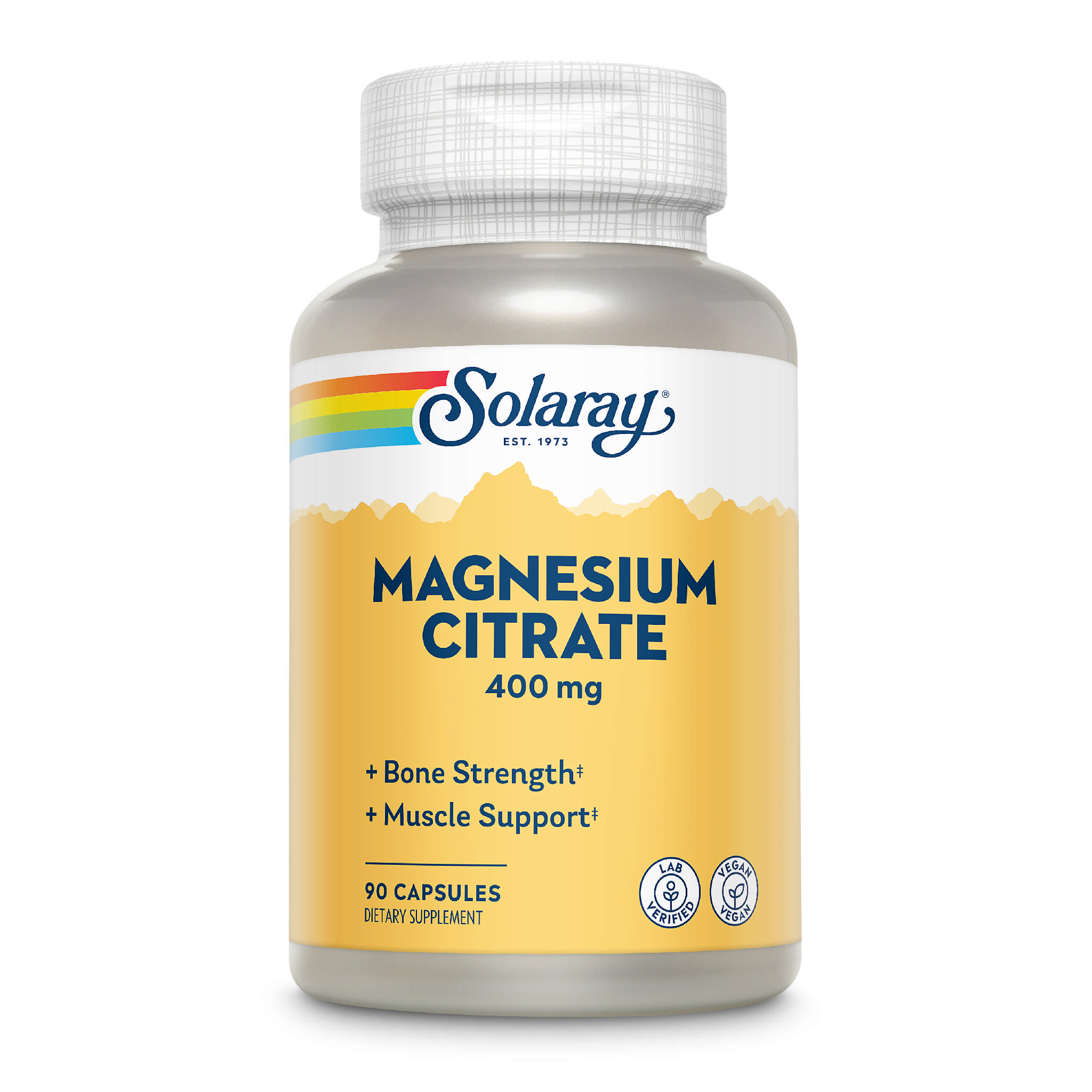 Solaray - Magnesium Citrate 400 mg