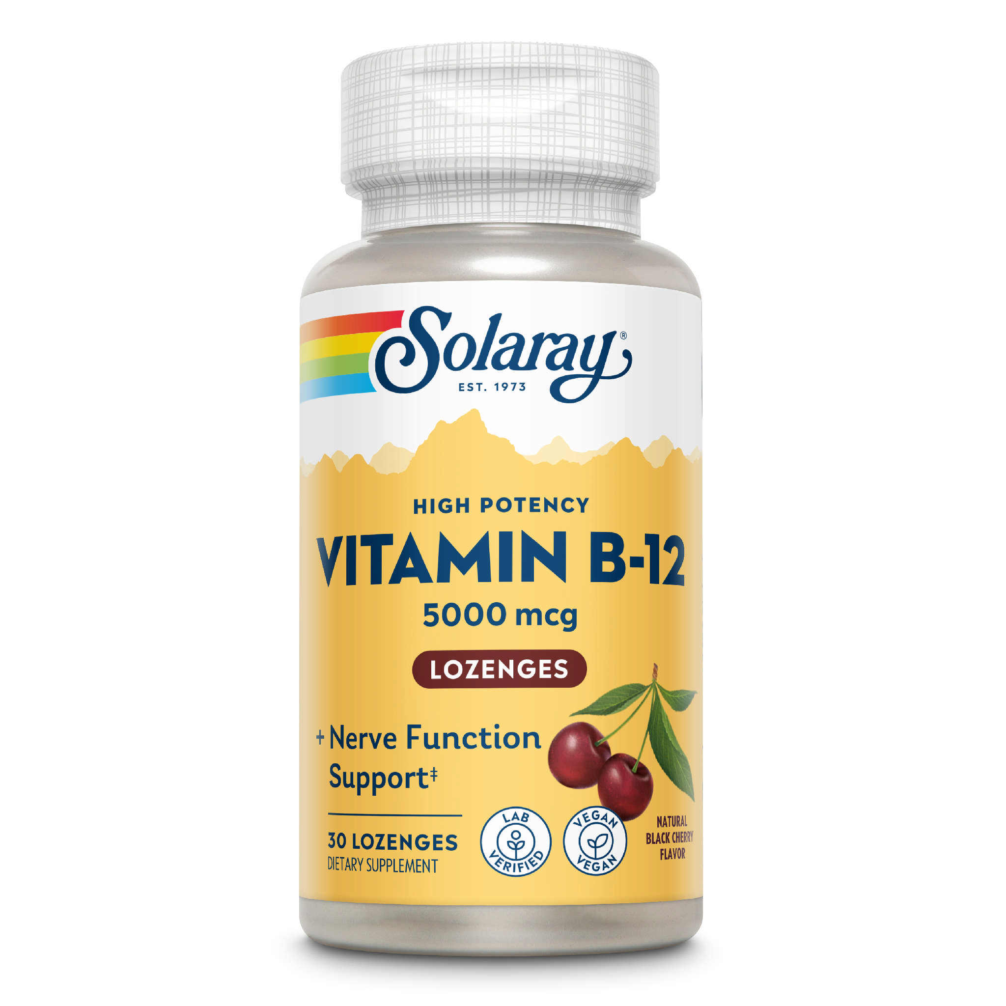 Solaray - B12 5000 mcg W/ Methylcobalami