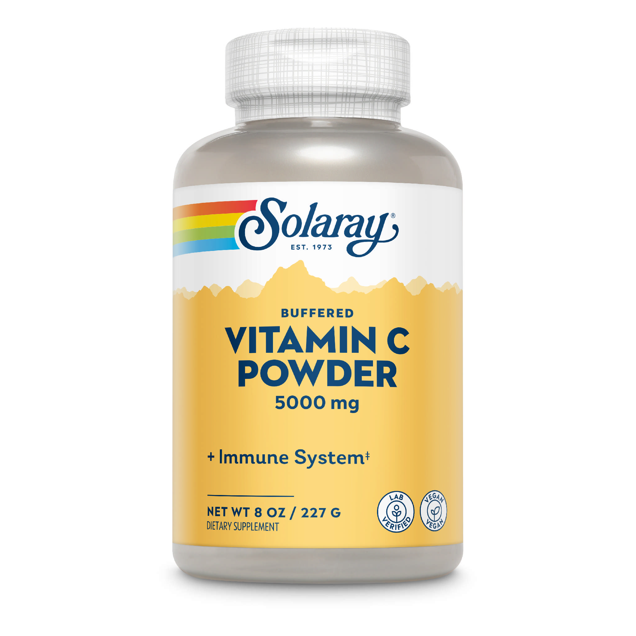 Solaray - Buffered C powder 5000 mg