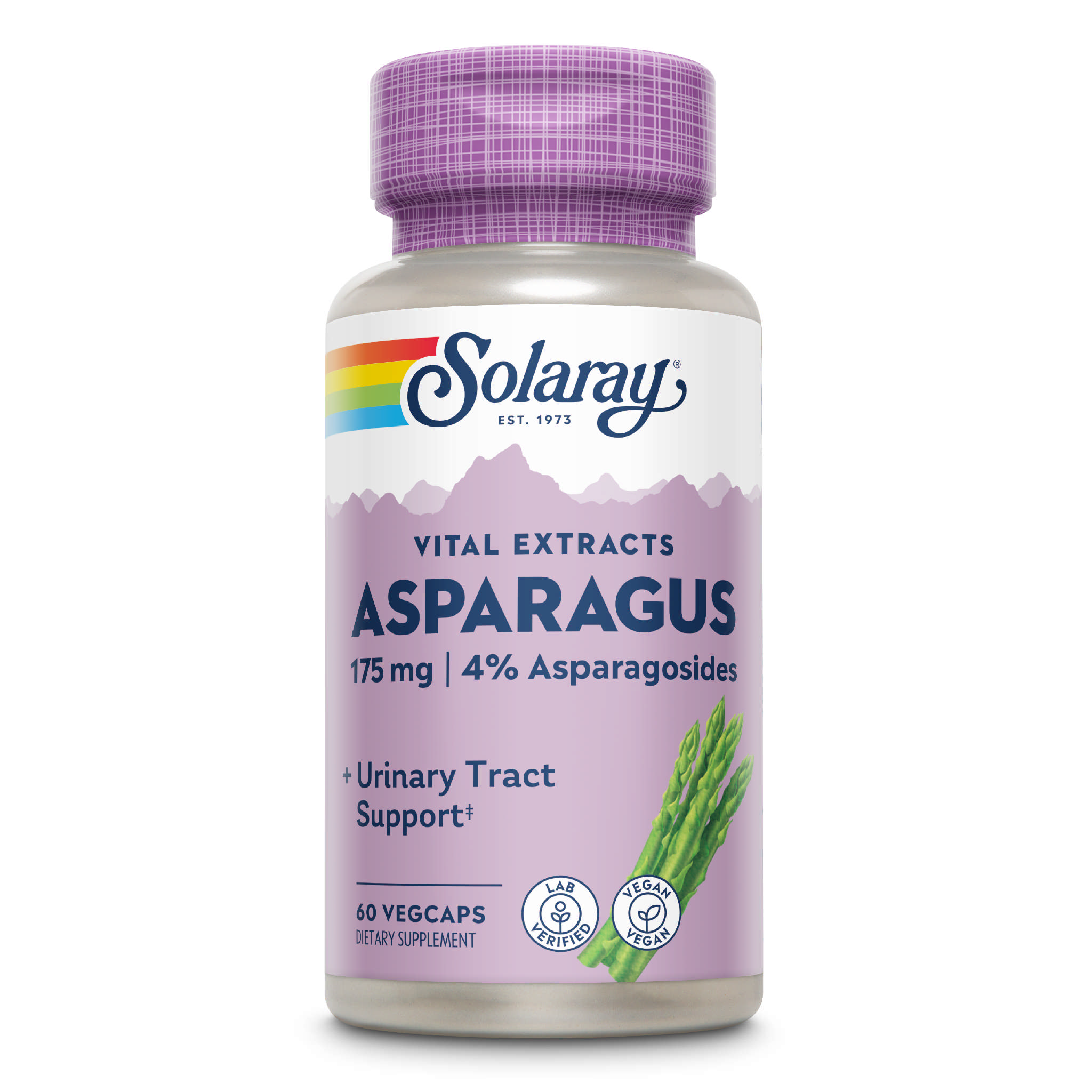 Solaray - Asparagus Ext 175 mg