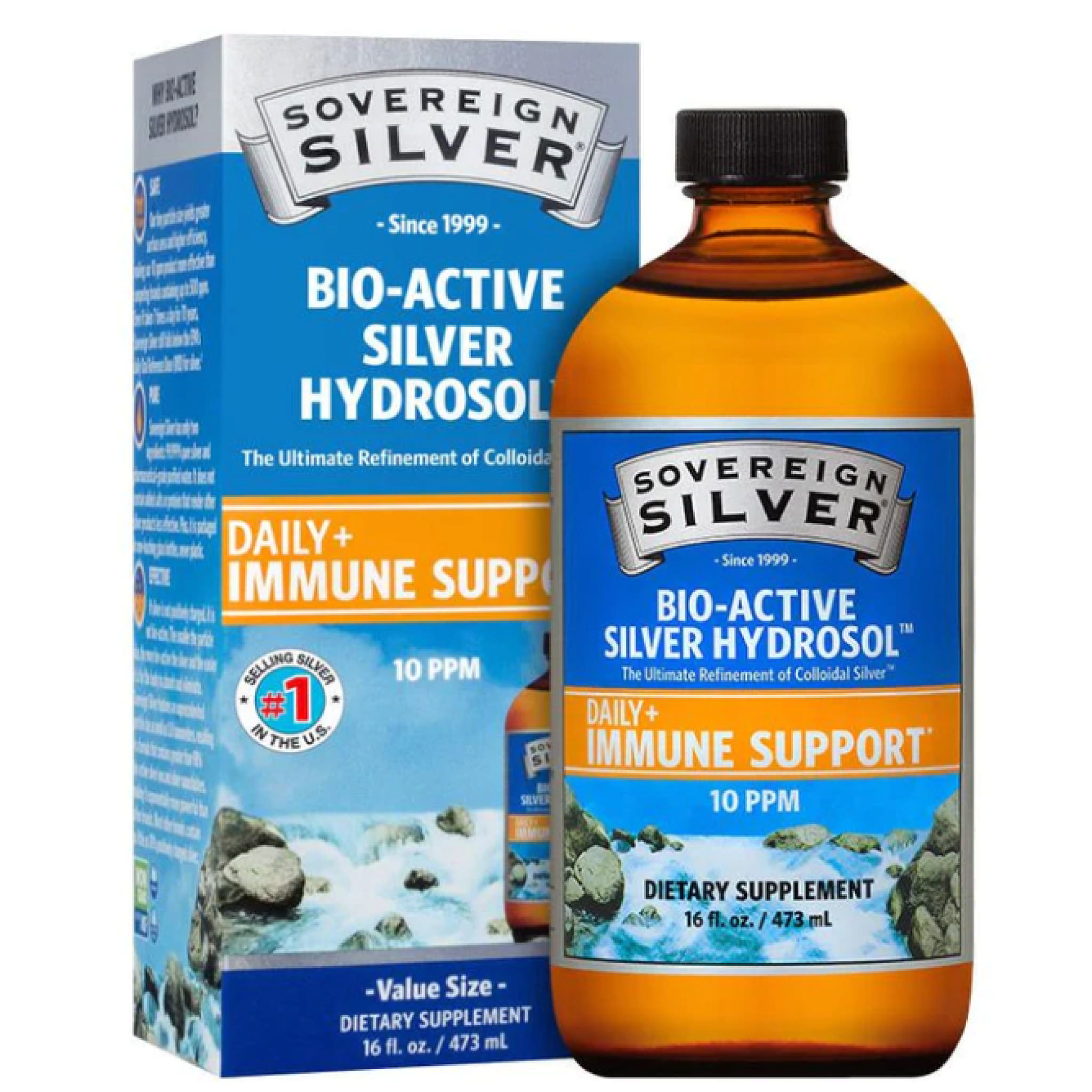 Sovereign Silver - Colloidal Silver 10 Ppm Bioact