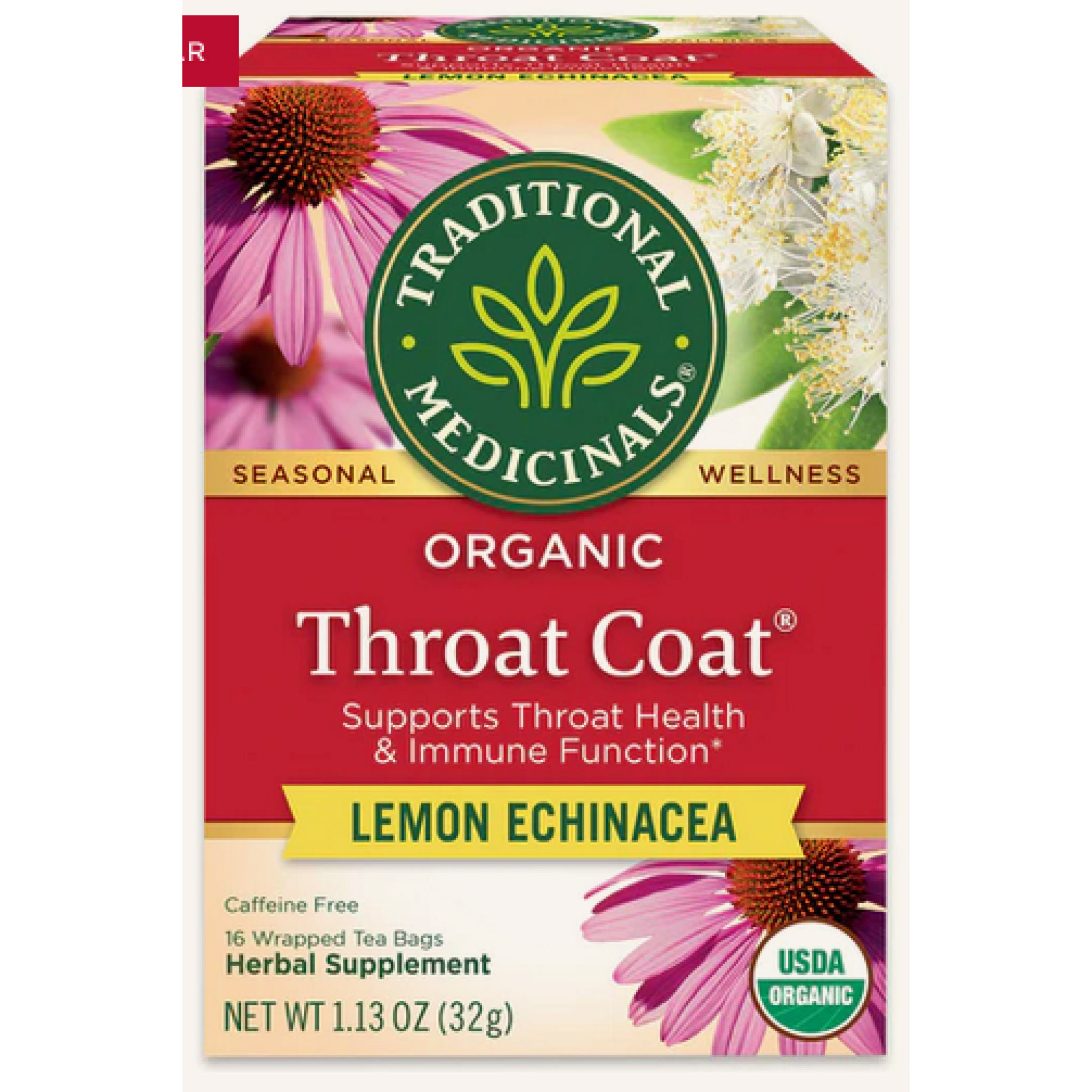 Traditional Medicina - Throat Coat Lemon Echin