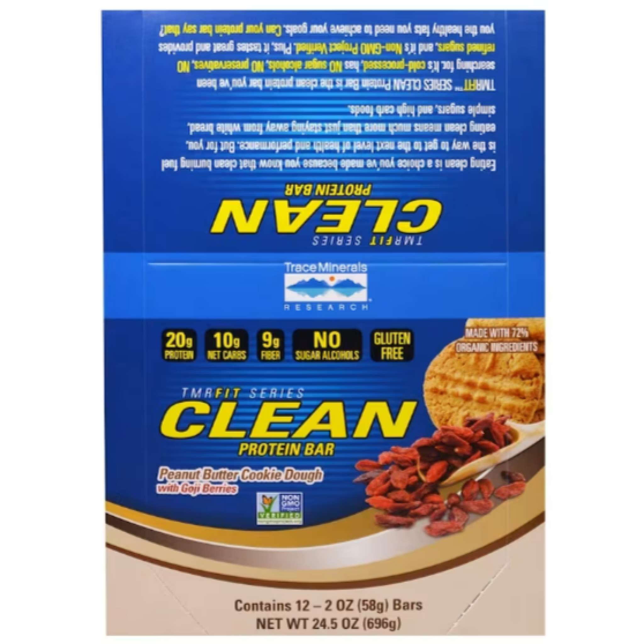 Trace Minerals Resea - XXXCLEAN BAR PB COOKIDOU