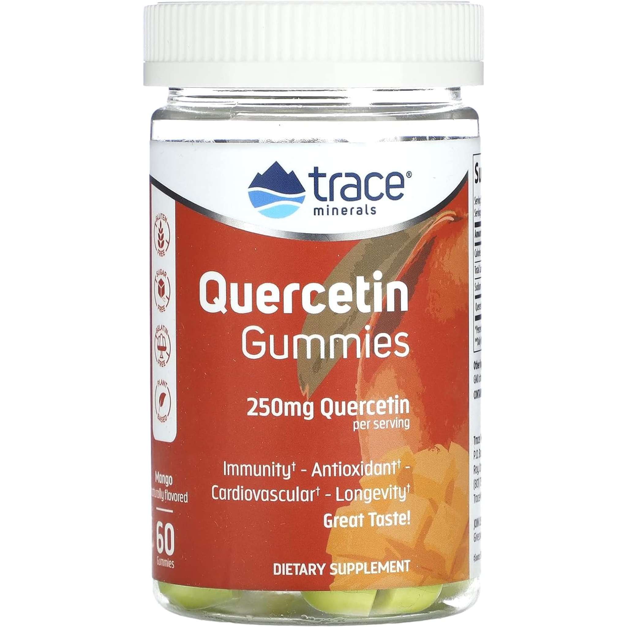 Trace Minerals Resea - Quercetin Gummies 250 mg