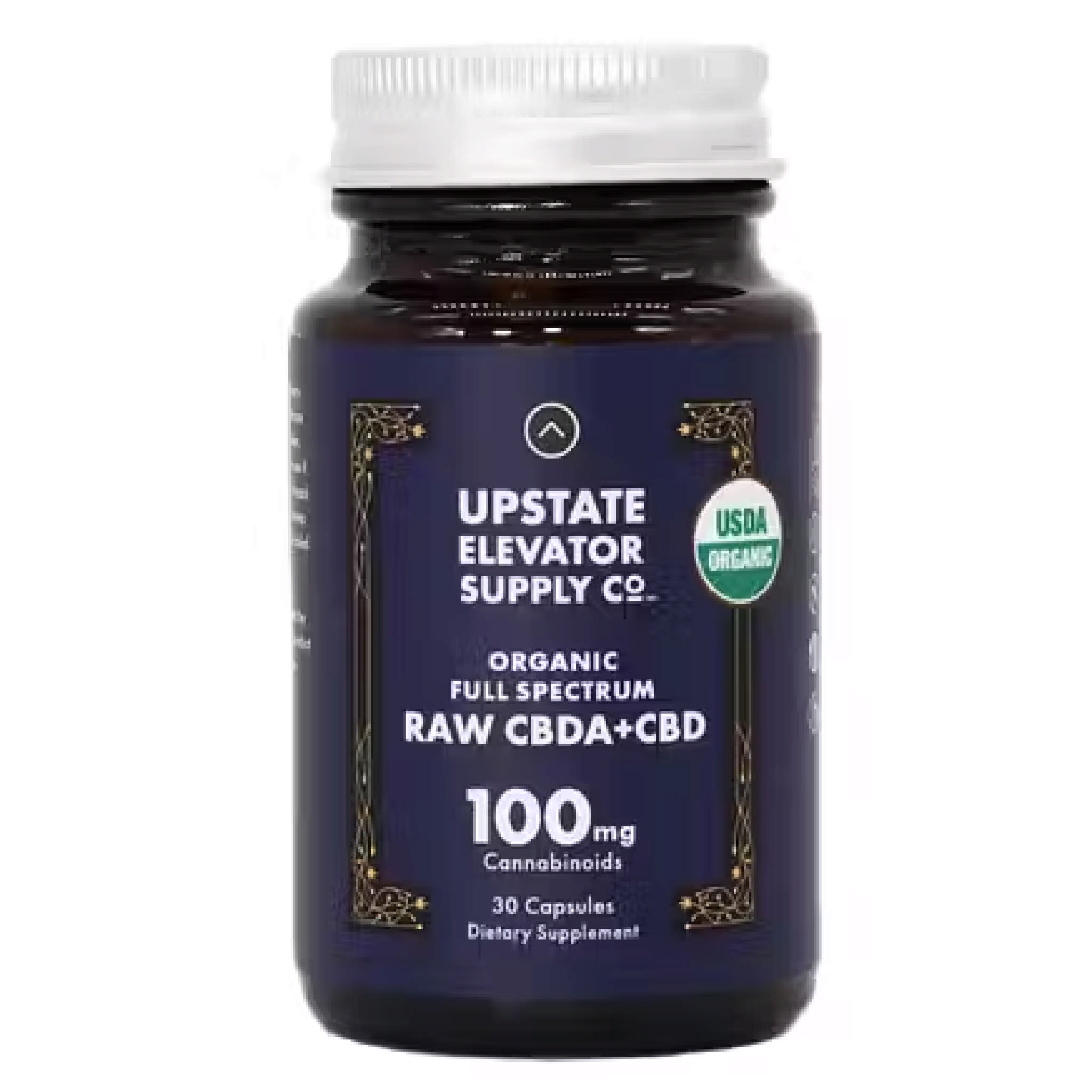 Upstate Elevator - Cbda + Cbd 100 mg Organic Raw