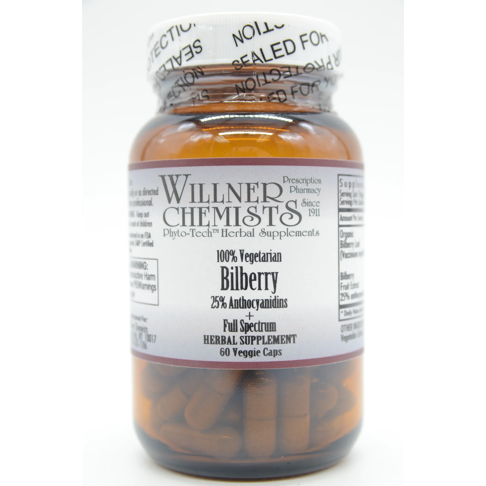Willner Phyto Tech - Bilberry 250 mg