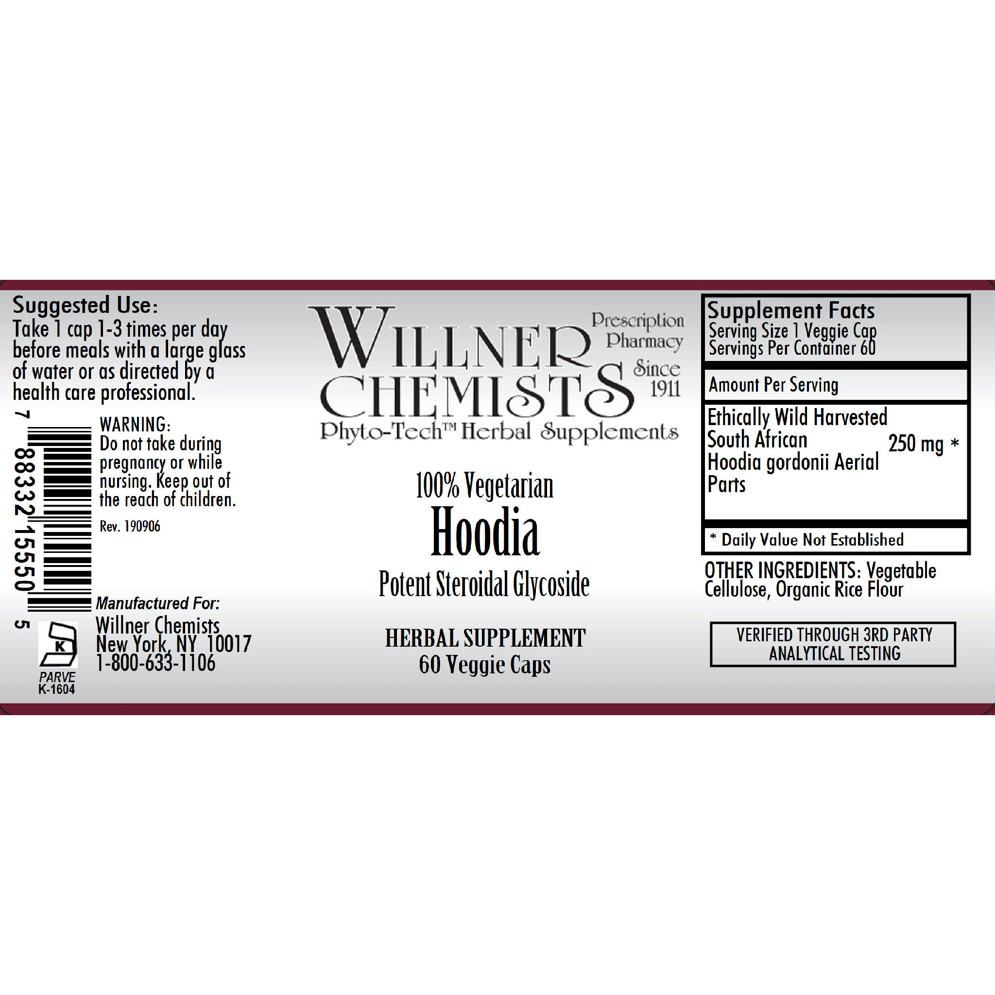 Willner Phyto Tech - Hoodia 250 mg