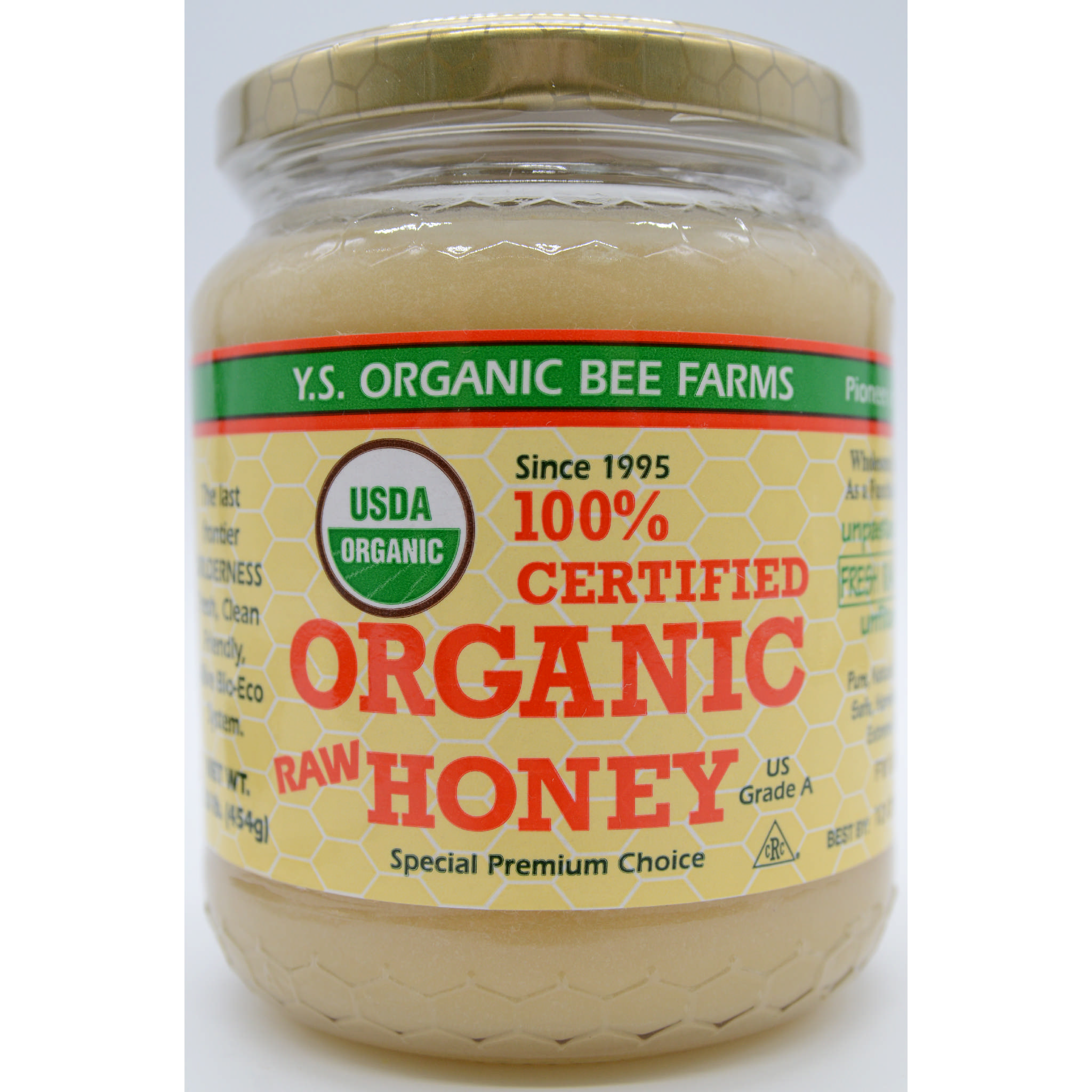 Y S Organic Bee Farm - Honey 100 % Organic Raw