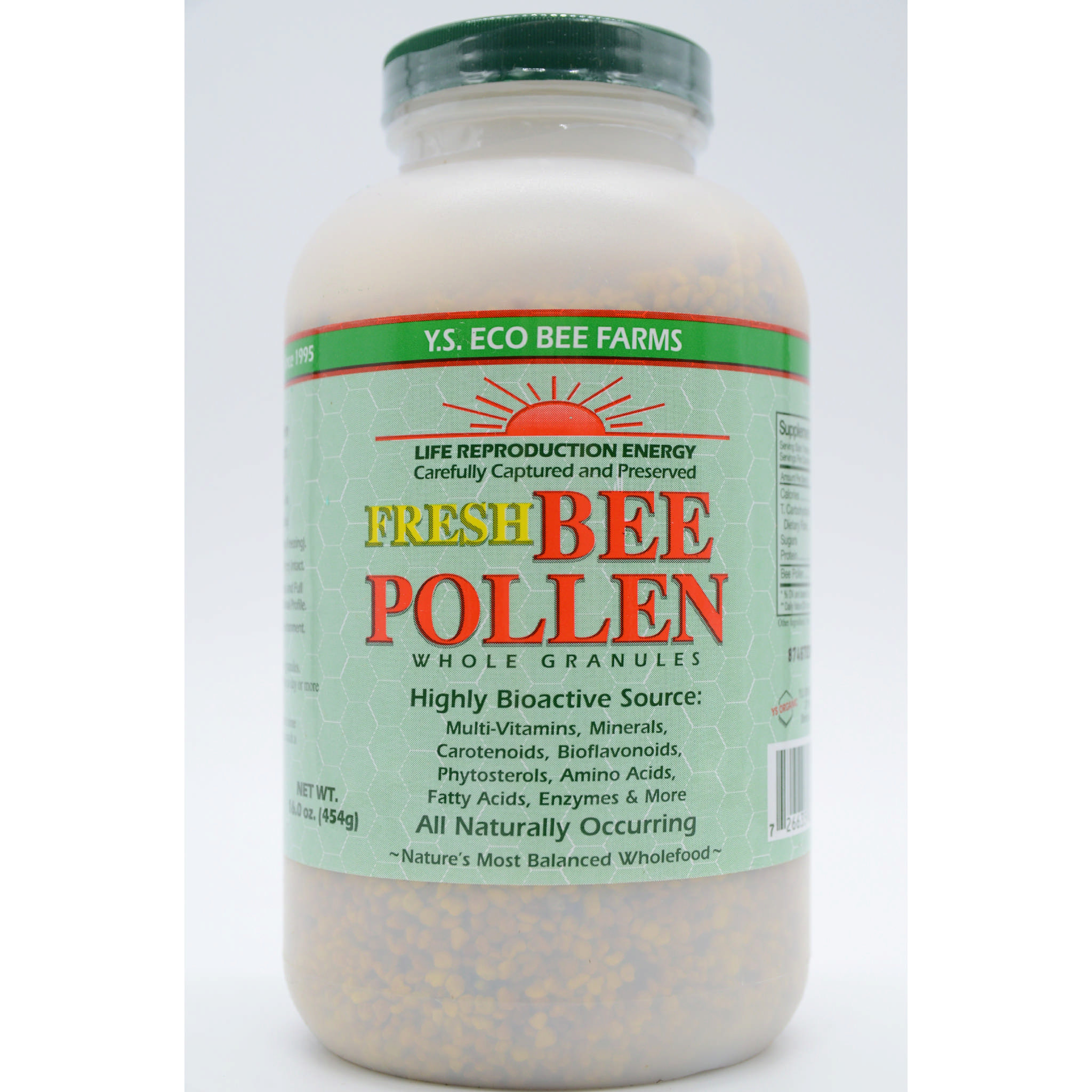 Y S Organic Bee Farm - Bee Pollen Whole Granules