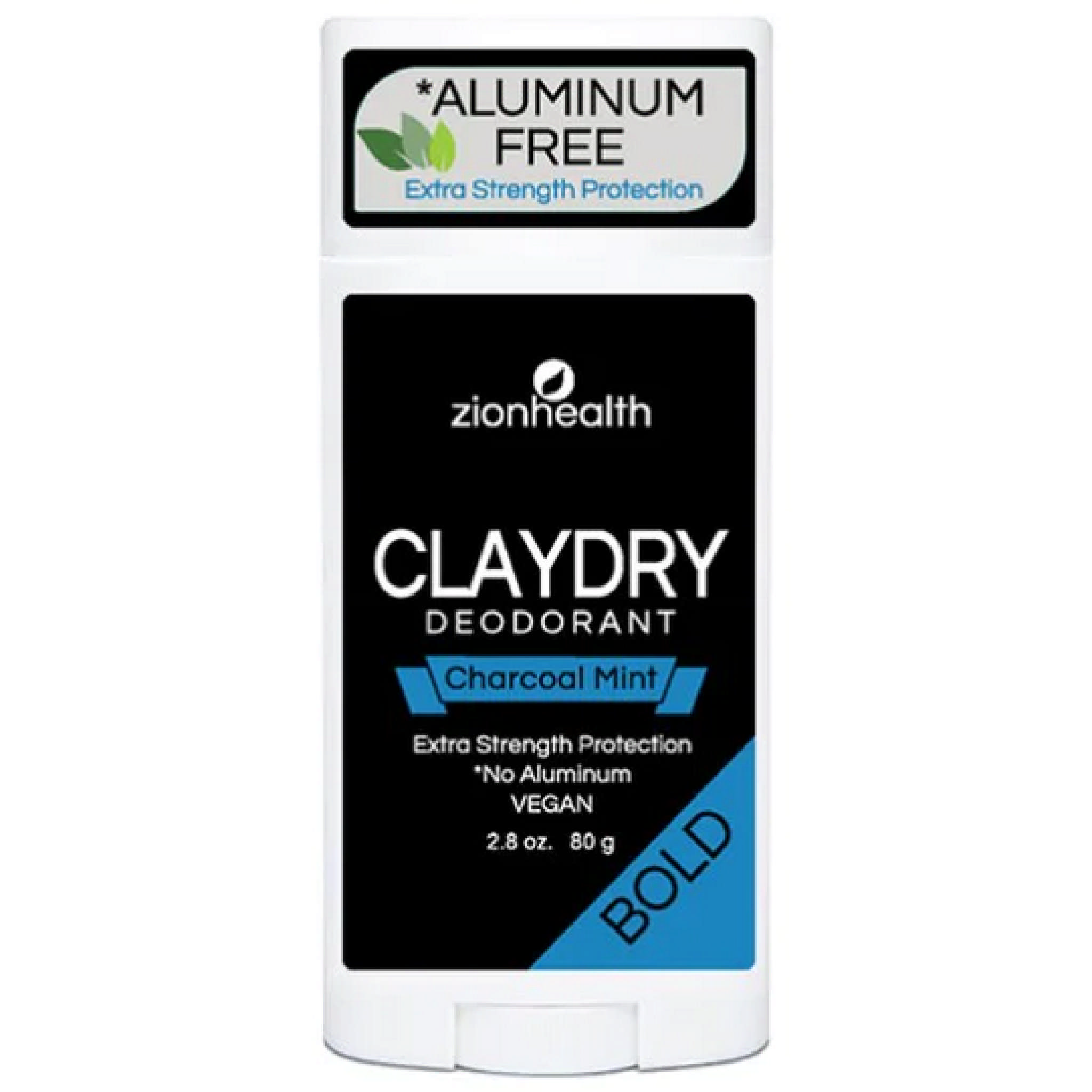 Zion Health - Deod Clay Dry Stk Charc Bold