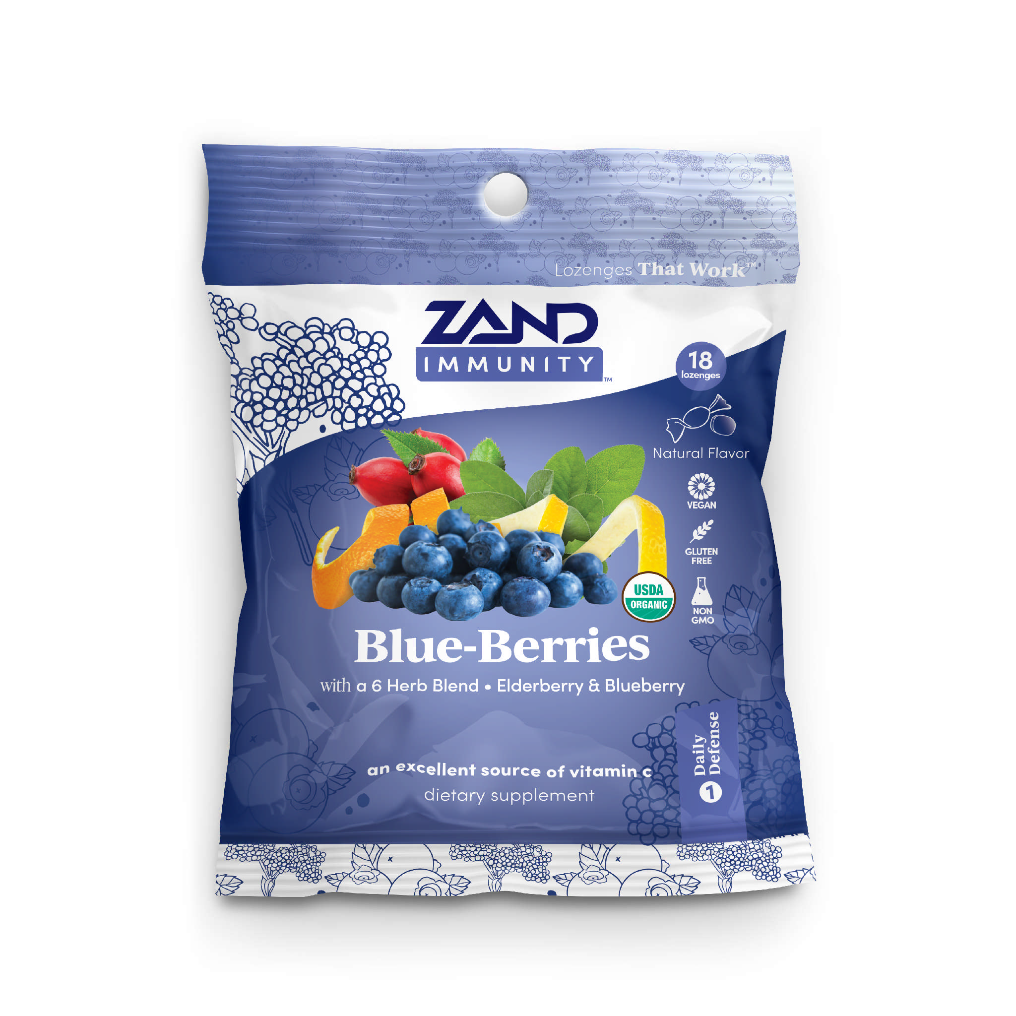 Zand Herbal Formulas - Herbal Loz Blueberry Blend